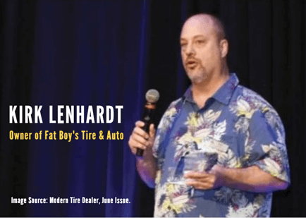Kirk Lenhardt, Owner of Fat Boy's Tire & Auto-1